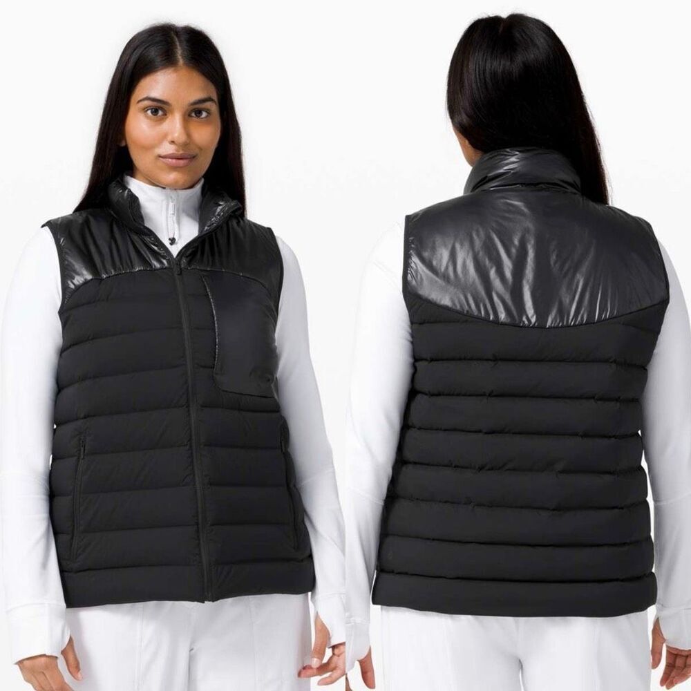 lululemon Navigation Stretch Down Vest, Sz 8, $168